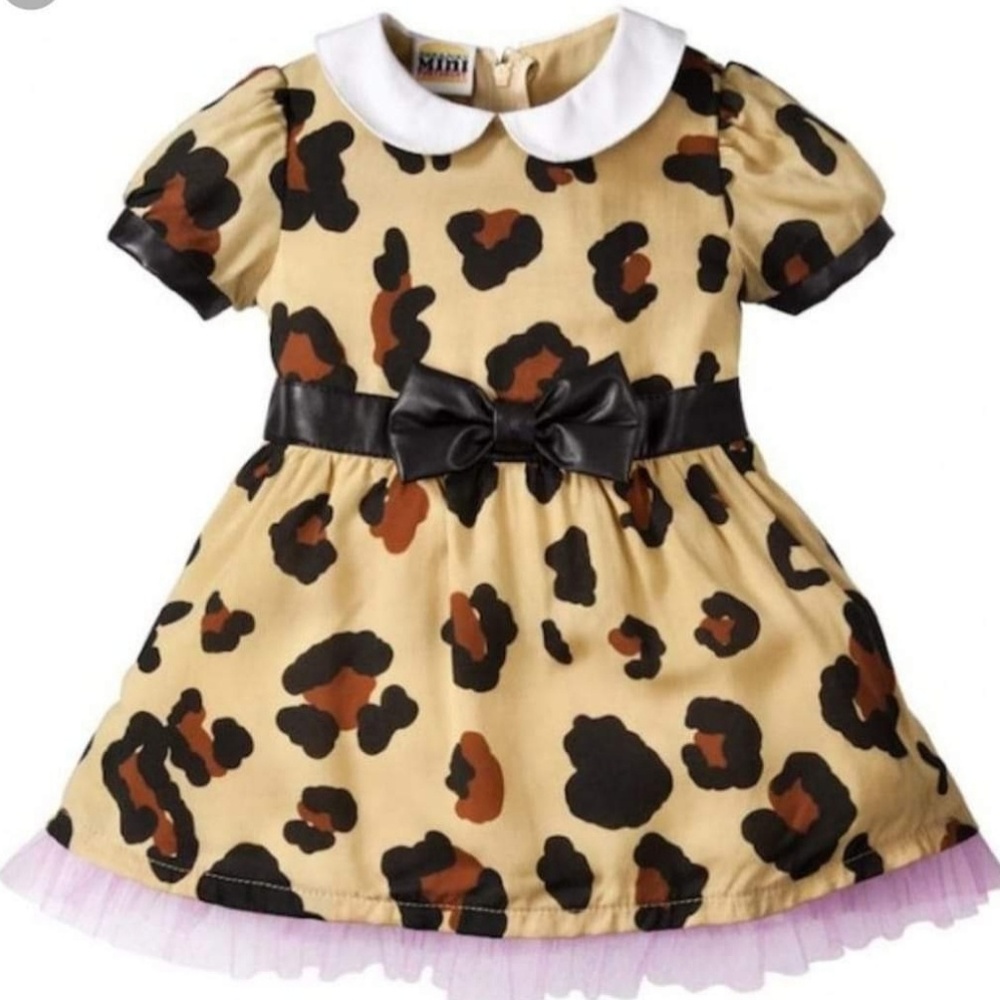 Harajuku Mini Leopard Print Dress